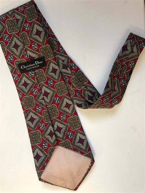 christian dior vintage tie